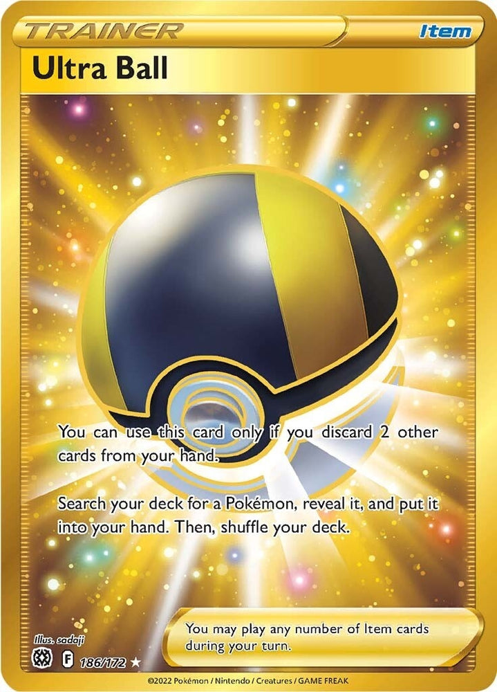 Image for Ultra Ball (Secret) (186/172) [SWSH09: Brilliant Stars]
