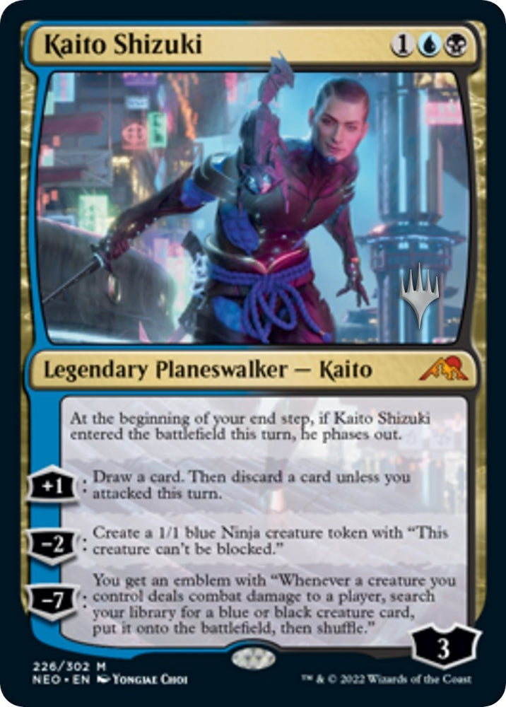 Image for Kaito Shizuki (226) [Promo Pack: Kamigawa: Neon Dynasty]