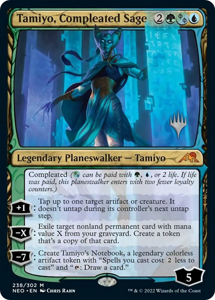 Image for Tamiyo, Compleated Sage (238) [Promo Pack: Kamigawa: Neon Dynasty]