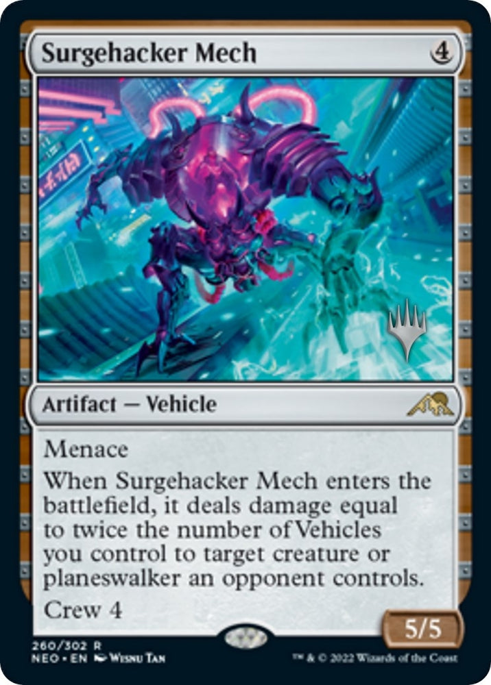 Image for Surgehacker Mech (260) [Promo Pack: Kamigawa: Neon Dynasty]