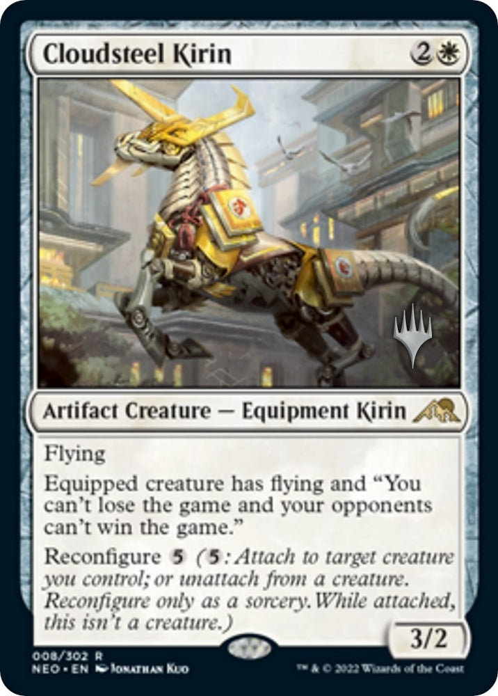 Image for Cloudsteel Kirin (8) [Promo Pack: Kamigawa: Neon Dynasty]