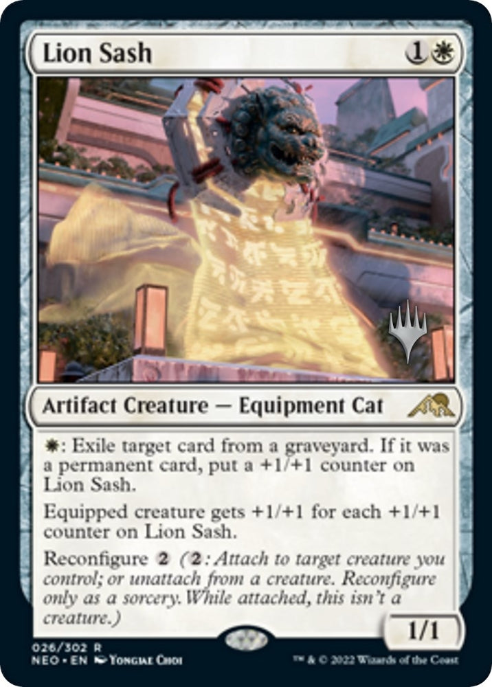 Image for Lion Sash (26) [Promo Pack: Kamigawa: Neon Dynasty]