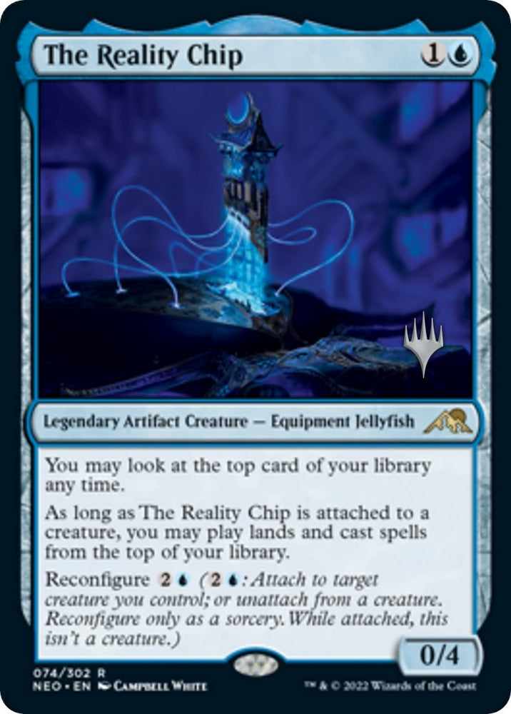 Image for The Reality Chip (74) [Promo Pack: Kamigawa: Neon Dynasty]