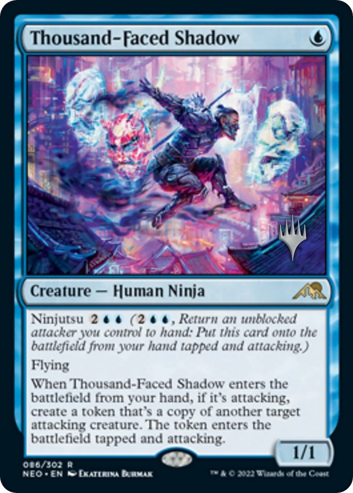 Image for Thousand-Faced Shadow (86) [Promo Pack: Kamigawa: Neon Dynasty]