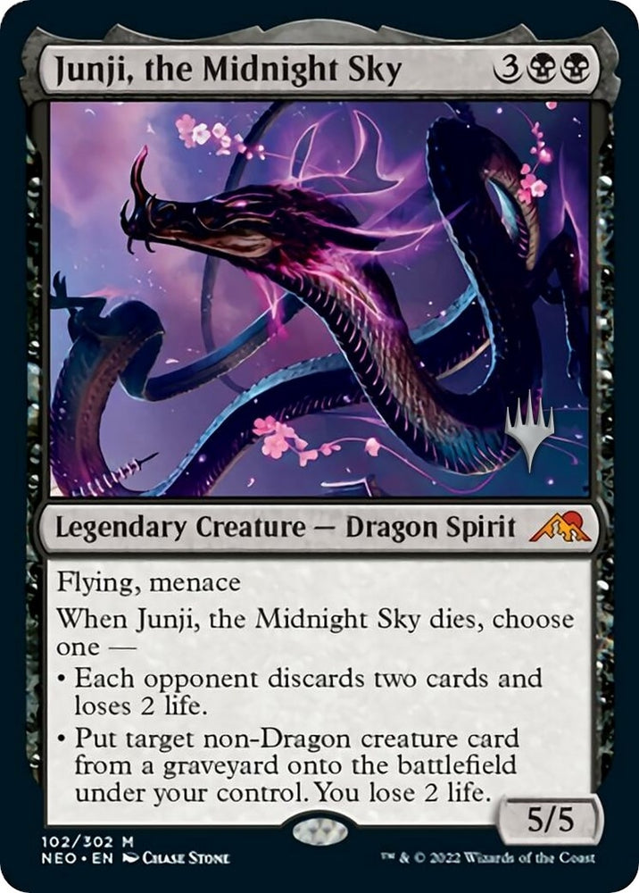 Image for Junji, the Midnight Sky (102) [Promo Pack: Kamigawa: Neon Dynasty]