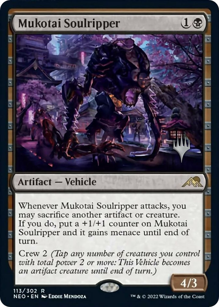 Image for Mukotai Soulripper (113) [Promo Pack: Kamigawa: Neon Dynasty]