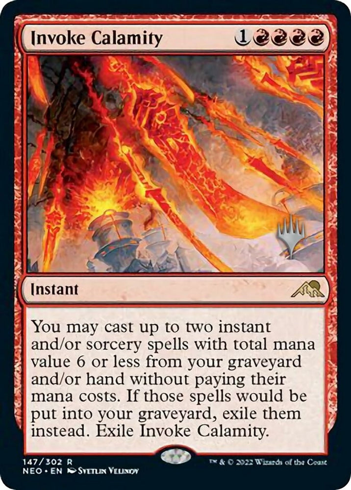 Image for Invoke Calamity (147) [Promo Pack: Kamigawa: Neon Dynasty]