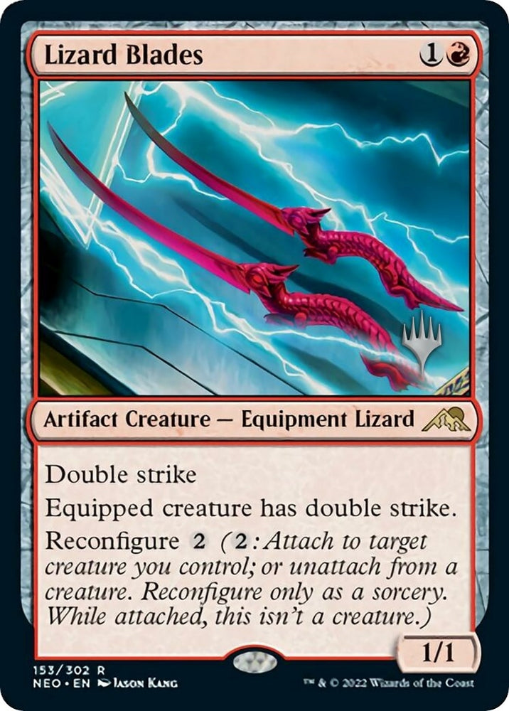 Image for Lizard Blades (153) [Promo Pack: Kamigawa: Neon Dynasty]