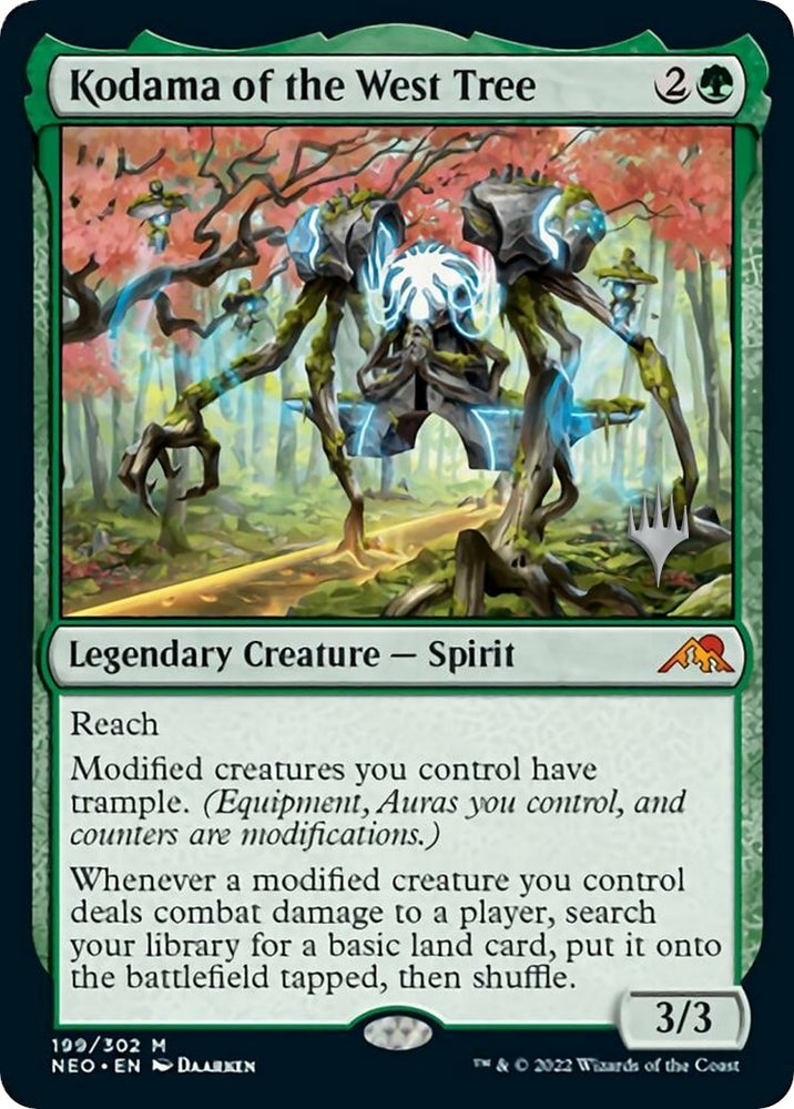 Image for Kodama of the West Tree (199) [Promo Pack: Kamigawa: Neon Dynasty]