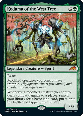 Image for Kodama of the West Tree (199) [Promo Pack: Kamigawa: Neon Dynasty]