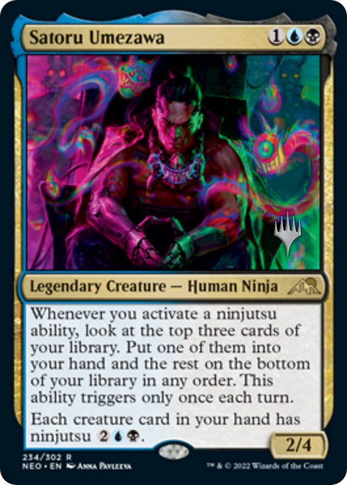Image for Satoru Umezawa (234) [Promo Pack: Kamigawa: Neon Dynasty]