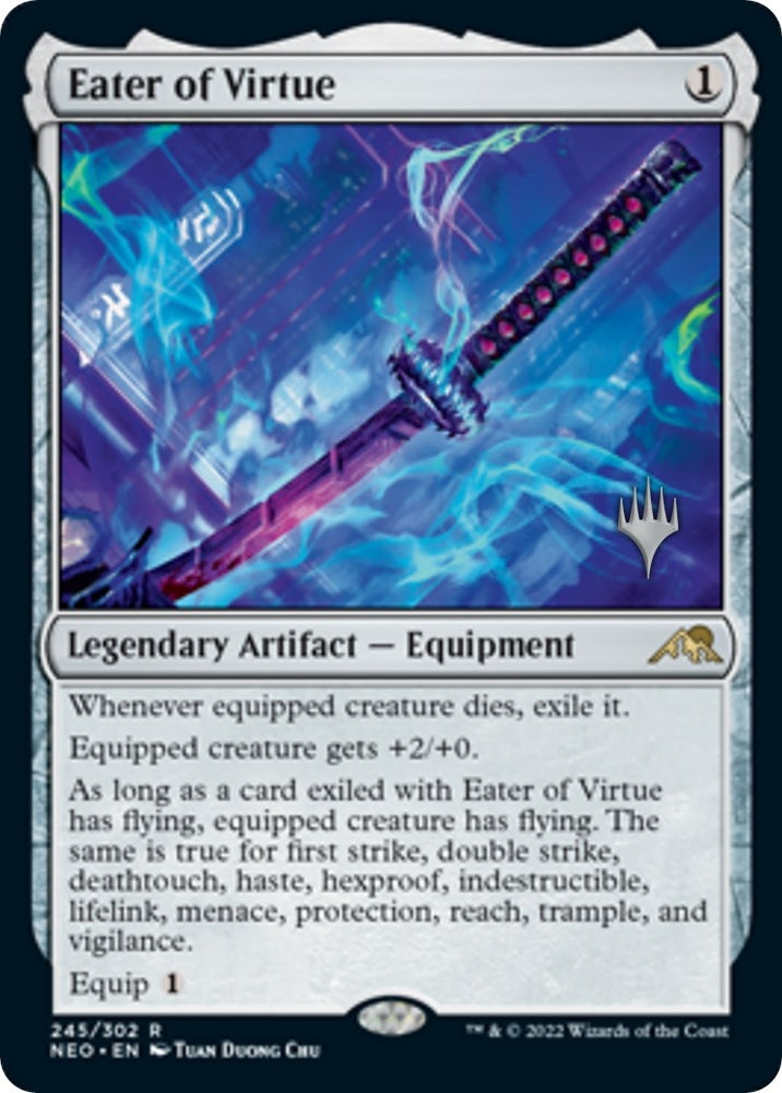 Image for Eater of Virtue (245) [Promo Pack: Kamigawa: Neon Dynasty]