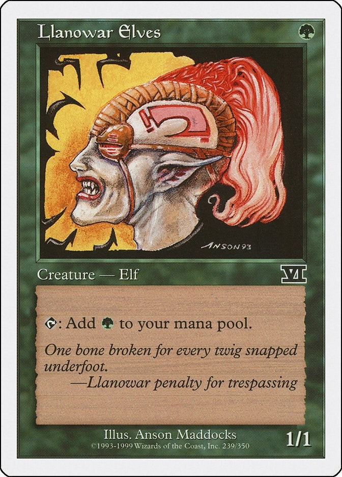 Image for Llanowar Elves (239) [Classic Sixth Edition]