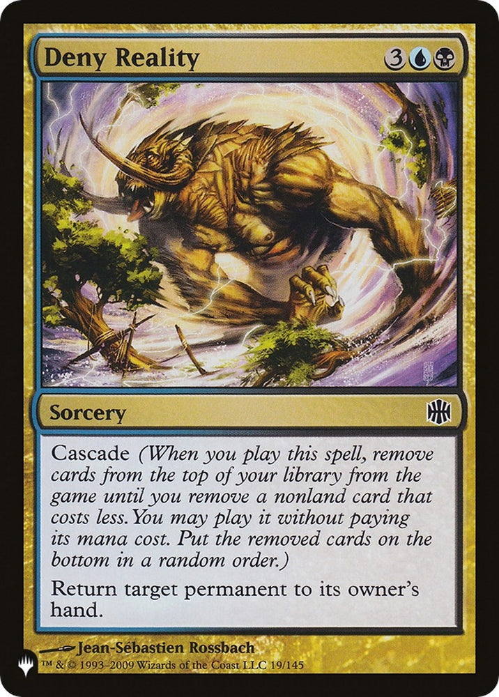 Image for Deny Reality (ARB) (19) [The List Reprints]