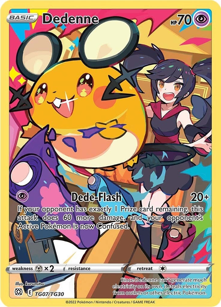 Image for Dedenne (TG07/TG30) [SWSH09: Brilliant Stars Trainer Gallery]