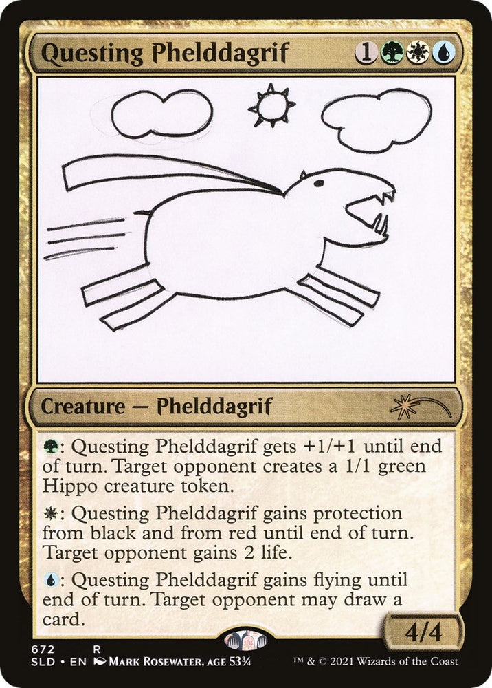 Image for Questing Phelddagrif (672) (672) [Secret Lair Drop Series]