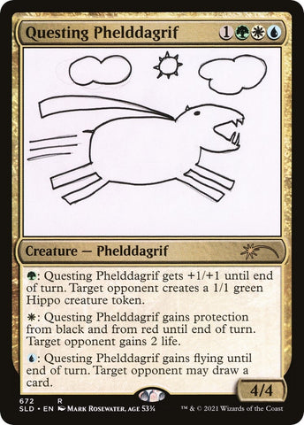 Image for Questing Phelddagrif (672) (672) [Secret Lair Drop Series]