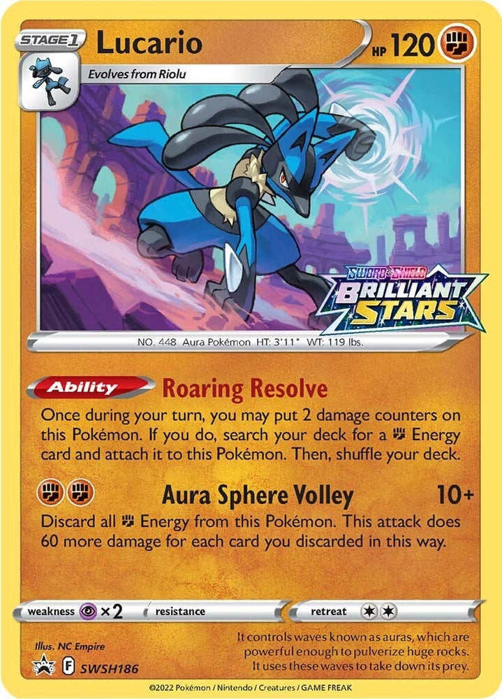 Image for Lucario - SWSH186 (SWSH186) [SWSH: Sword & Shield Promo Cards]