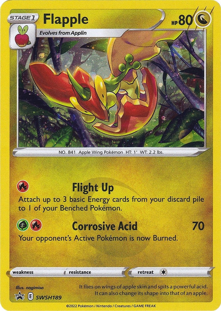 Image for Flapple - SWSH189 (SWSH189) [SWSH: Sword & Shield Promo Cards]