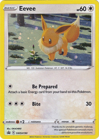 Image for Eevee - SWSH190 (SWSH190) [SWSH: Sword & Shield Promo Cards]