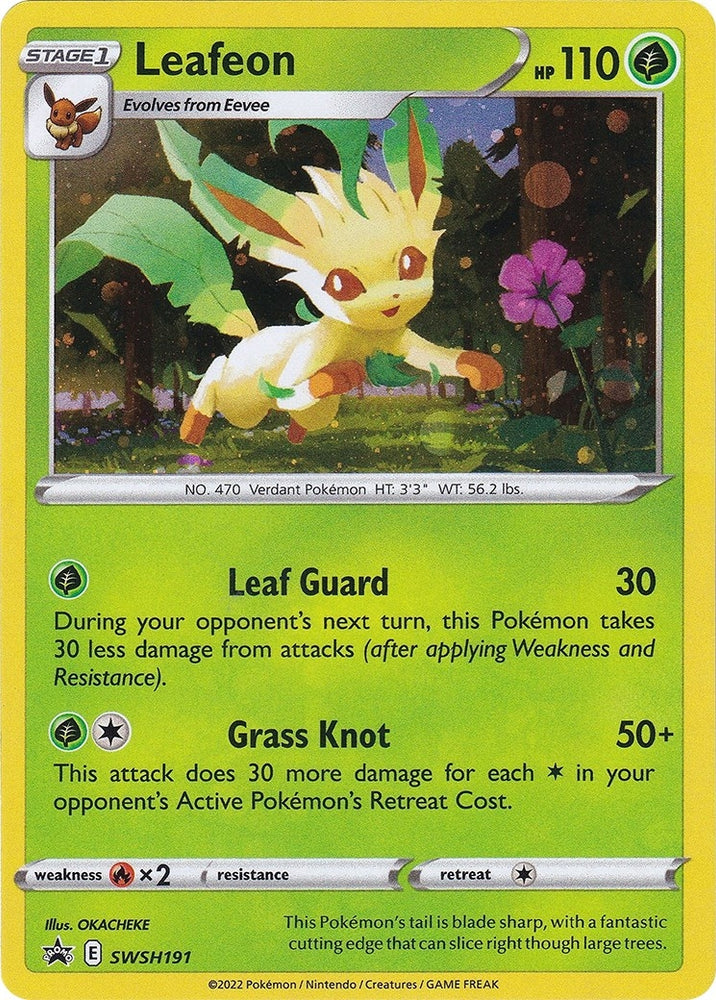 Image for Leafeon - SWSH191 (SWSH191) [SWSH: Sword & Shield Promo Cards]