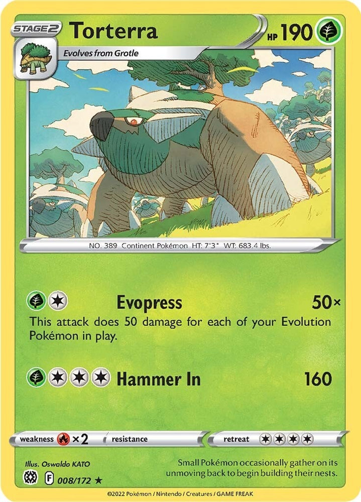 Image for Torterra (008/172) - Pokemon