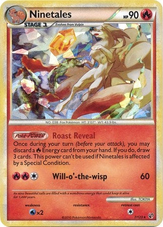 Image for Ninetales (007/123) [Blister Exclusives]