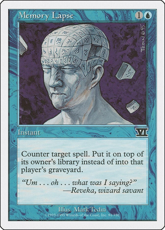 Image for Memory Lapse (81) [Classic Sixth Edition]