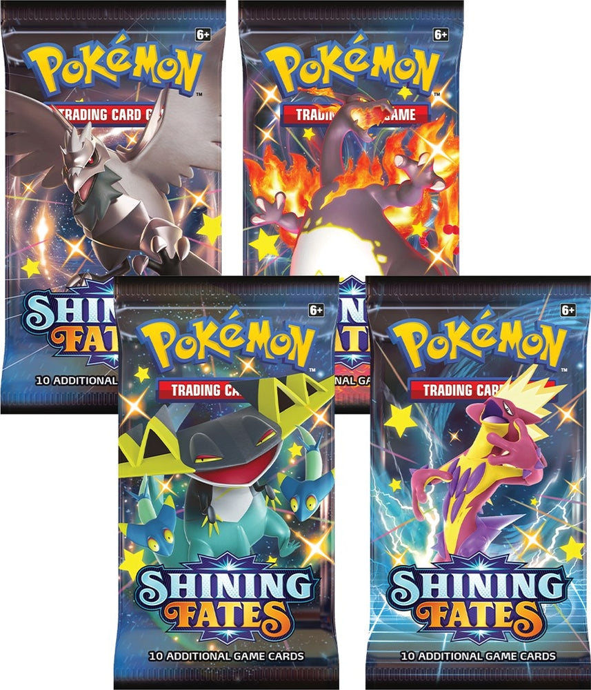 Image for Shining Fates Booster Pack Art Bundle [Set of 4] - Pokemon