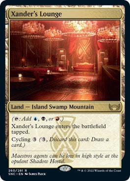 Image for Xander's Lounge (260) [Streets of New Capenna]
