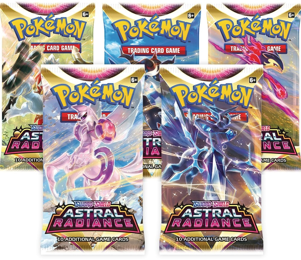 Astral Radiance Booster Pack Art Bundle [Set of 5] [SWSH10: Astral Radiance]