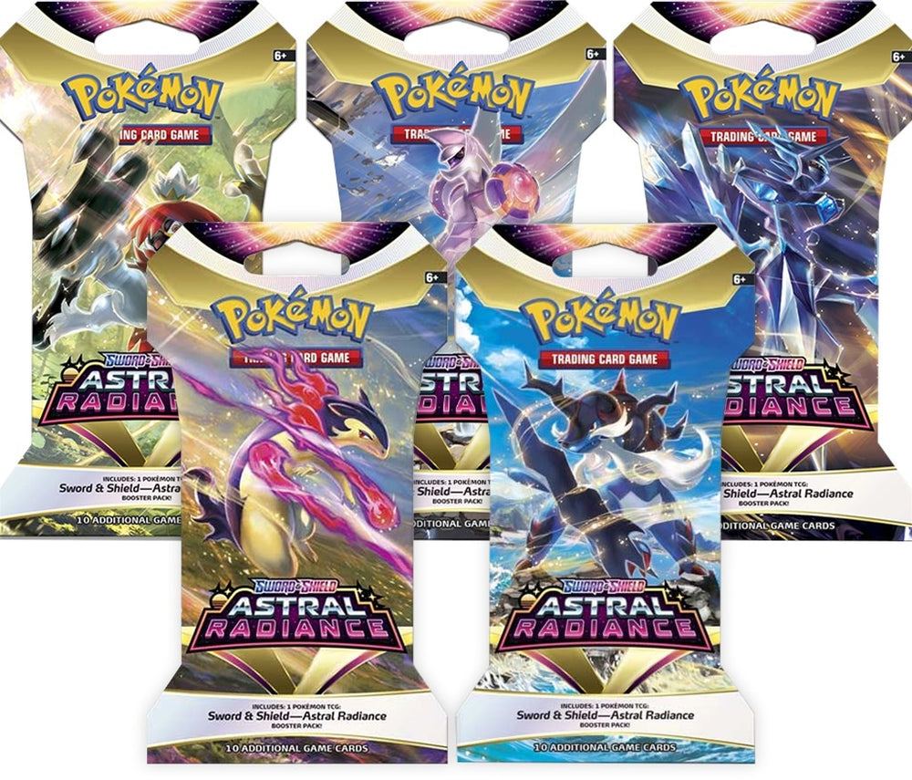 Astral Radiance Sleeved Booster Pack Art Bundle [Set of 5] [SWSH10: Astral Radiance]
