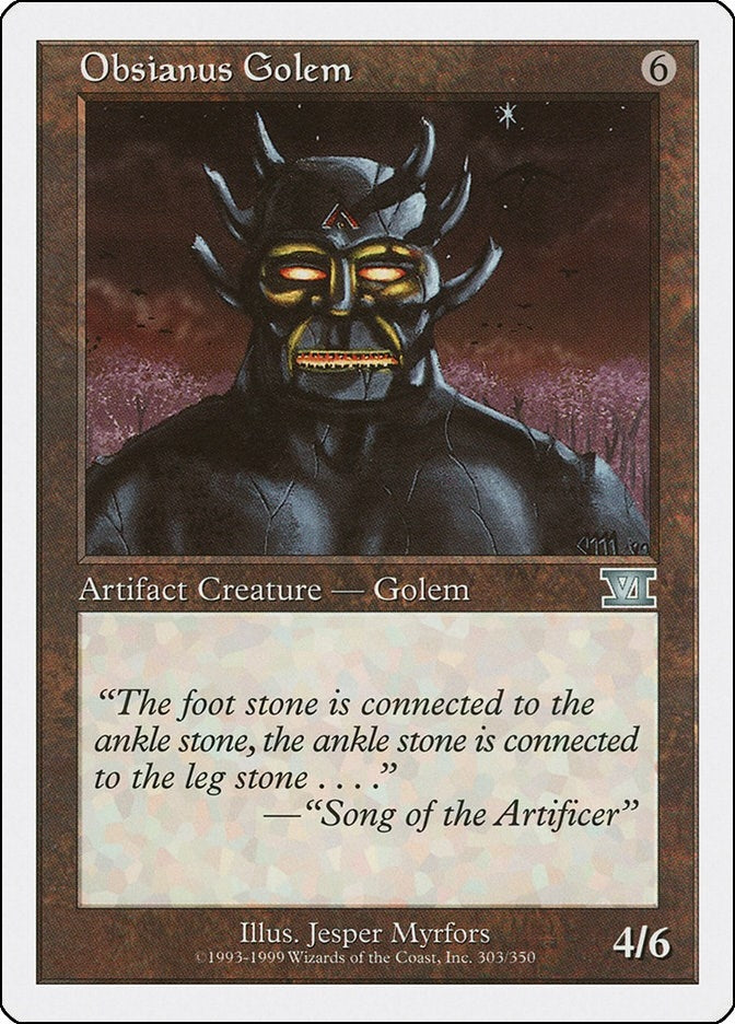 Image for Obsianus Golem (303) [Classic Sixth Edition]