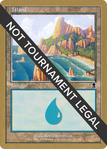 Image for Island (336) - 2002 Sim Han How (ODY) (336) [World Championship Decks]