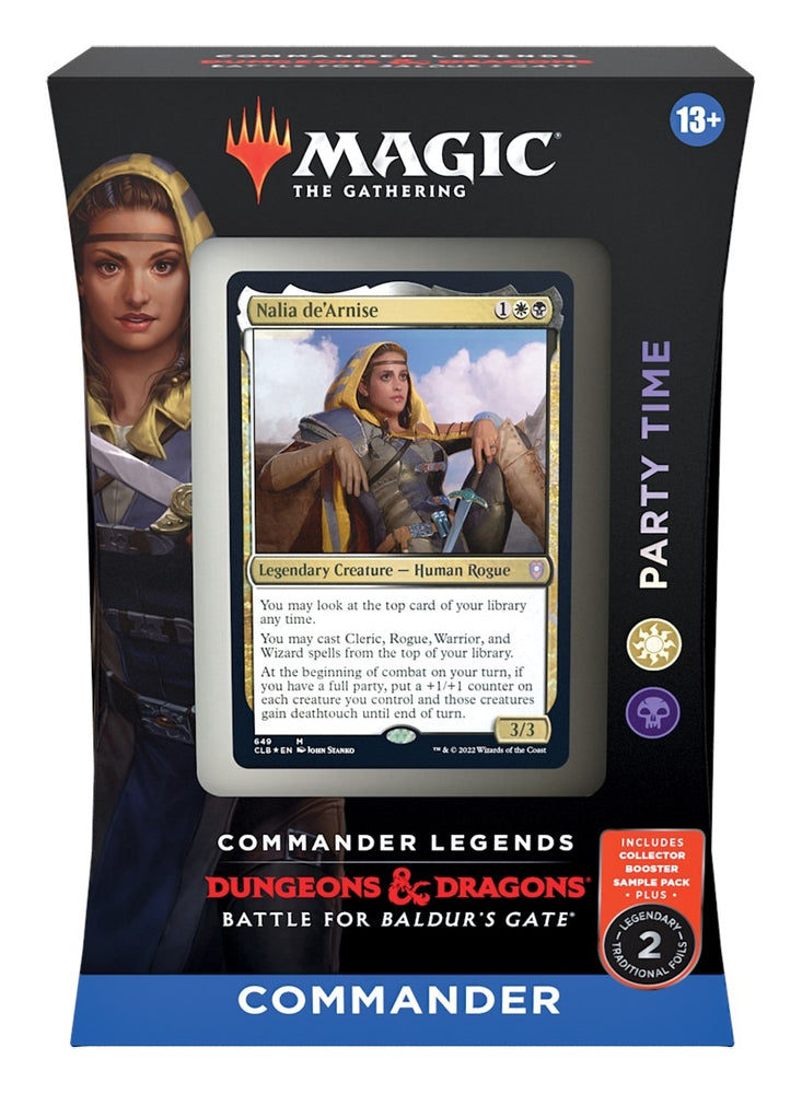 Image for Commander Legends: Battle for Baldur's Gate - Party Time Commander Deck [Commander Legends: Battle for Baldur's Gate]