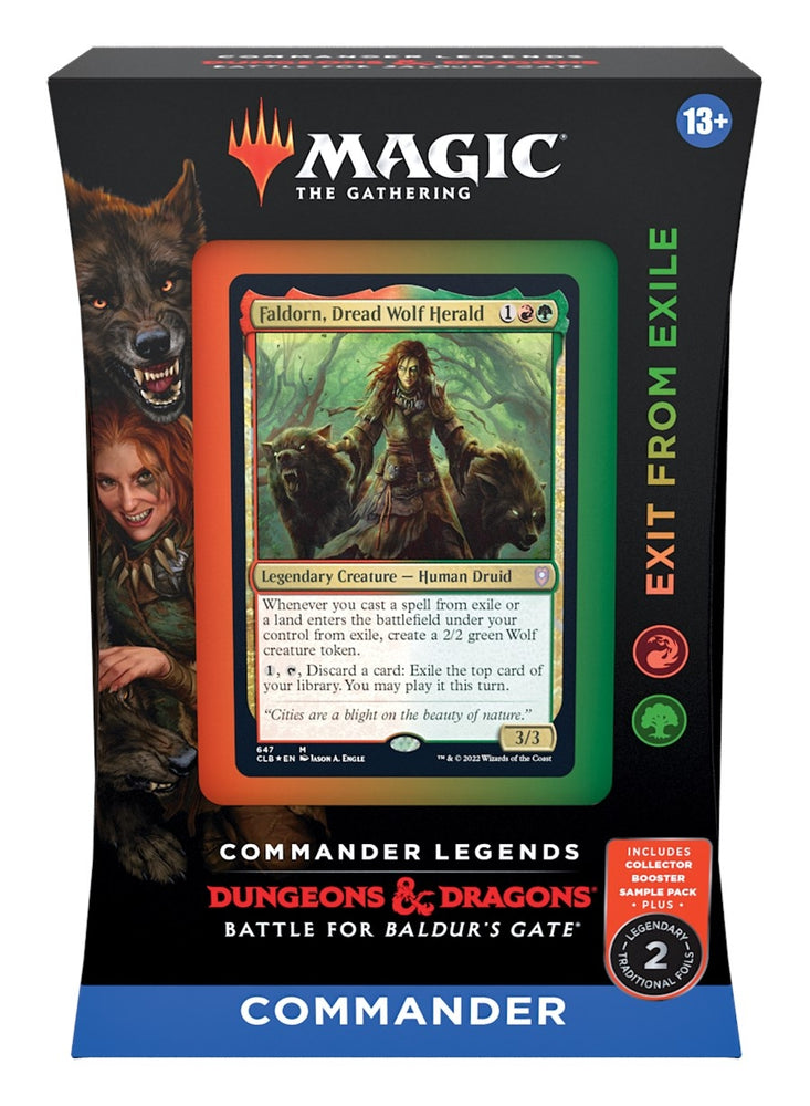 Image for Commander Legends: Battle for Baldur's Gate - Exit from Exile Commander Deck [Commander Legends: Battle for Baldur's Gate]