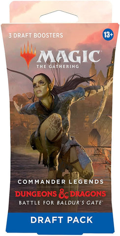 Image for Commander Legends: Battle for Baldur's Gate - 3-Booster Draft Pack [Commander Legends: Battle for Baldur's Gate]