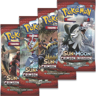 Image for Crimson Invasion Booster Pack Art Bundle [Set of 4] [SM - Crimson Invasion]