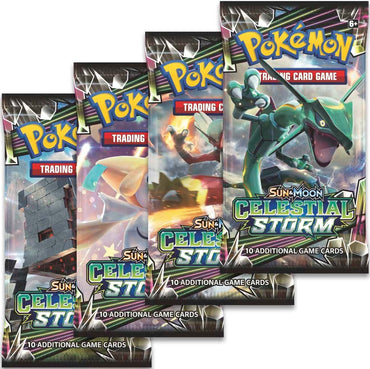Celestial Storm Booster Pack Art Bundle [Set of 4] [SM - Celestial Storm]