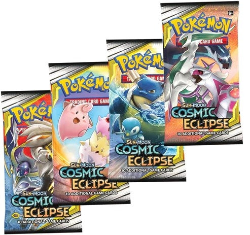 Image for Cosmic Eclipse Booster Pack Art Bundle [Set of 4] [SM - Cosmic Eclipse]