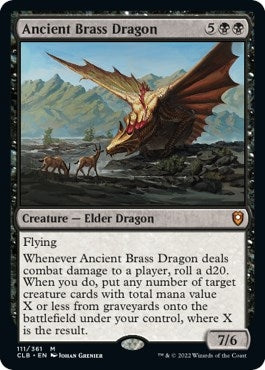 Image for Ancient Brass Dragon (111) [Commander Legends: Battle for Baldur's Gate]