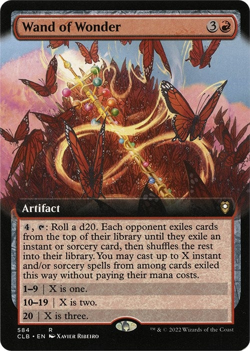 Image for Wand of Wonder (Extended Art) (584) [Commander Legends: Battle for Baldur's Gate]