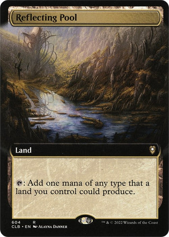 Image for Reflecting Pool (Extended Art) (604) [Commander Legends: Battle for Baldur's Gate]