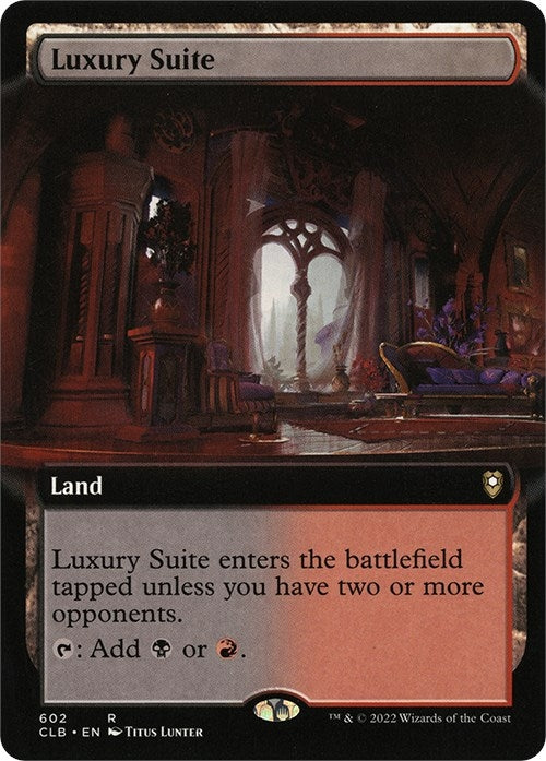 Image for Luxury Suite (Extended Art) (602) [Commander Legends: Battle for Baldur's Gate]
