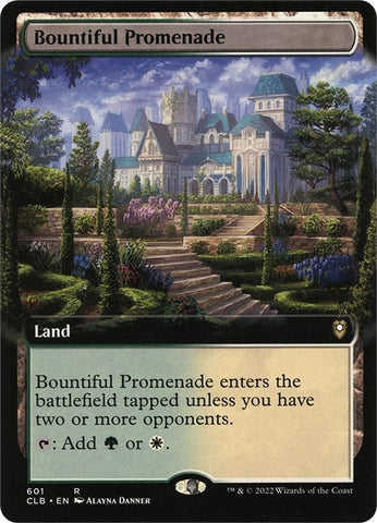 Image for Bountiful Promenade (Extended Art) (601) [Commander Legends: Battle for Baldur's Gate]