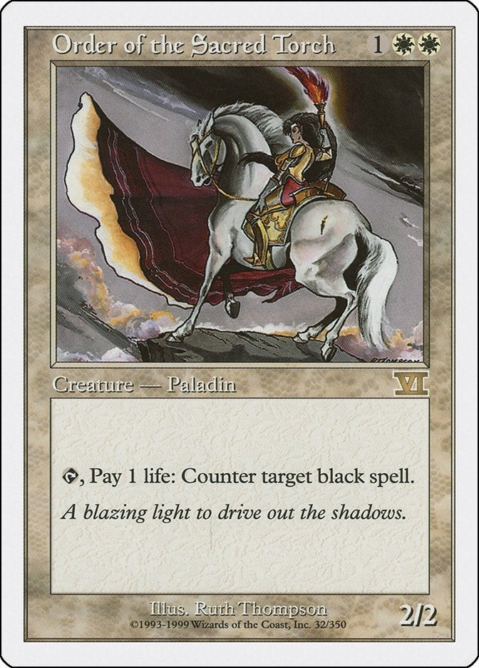Image for Order of the Sacred Torch (32) [Classic Sixth Edition]