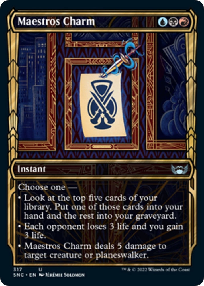 Image for Maestros Charm (Showcase) (317) [Streets of New Capenna]