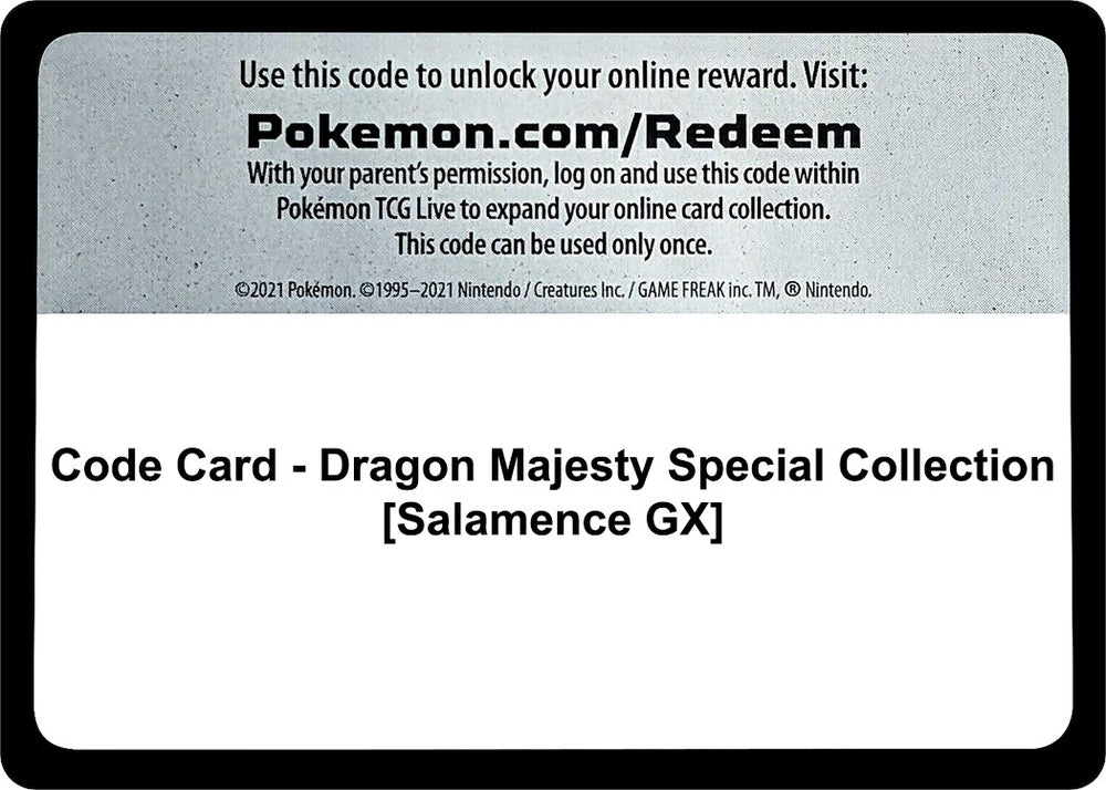 Image for Code Card [Dragon Majesty]