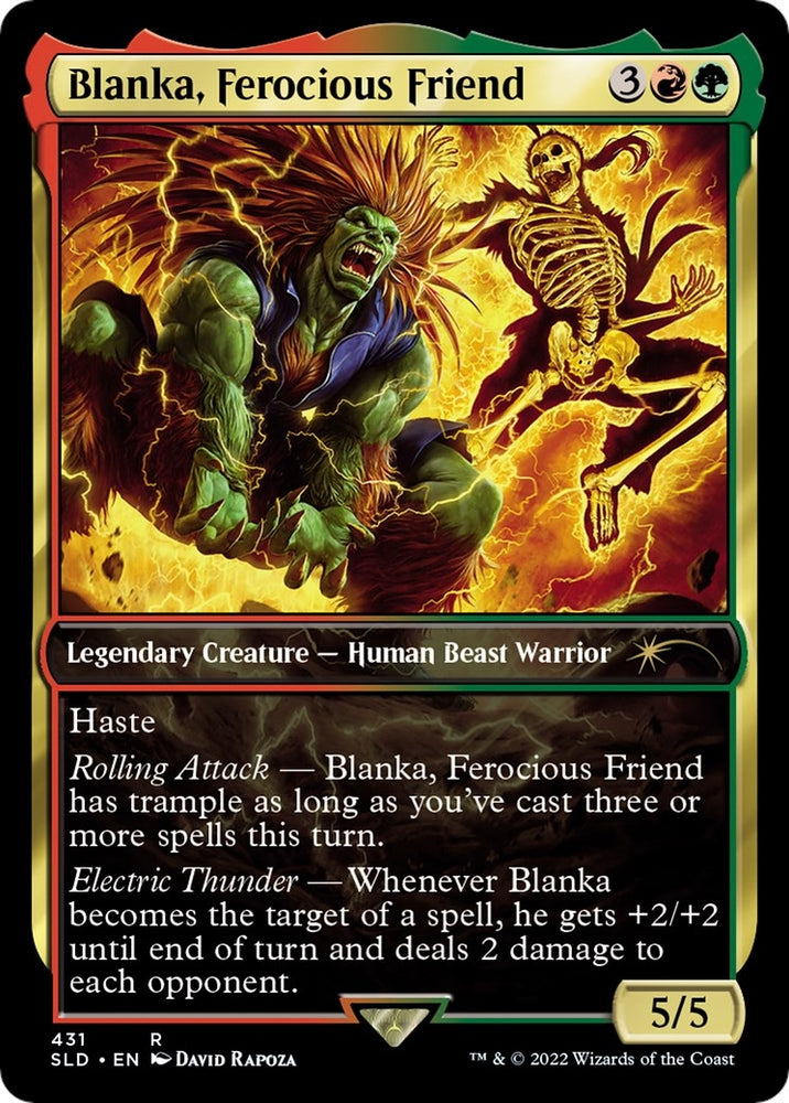 Image for Blanka, Ferocious Friend (431) [Secret Lair Drop Series]