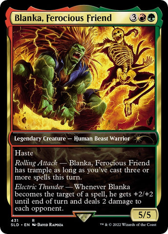 Image for Blanka, Ferocious Friend (431) [Secret Lair Drop Series]